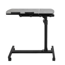 Four-Wheel Multifunctional Flat Surface Lifting Computer Desk Movable Bedroom Bedside Laptop Table S