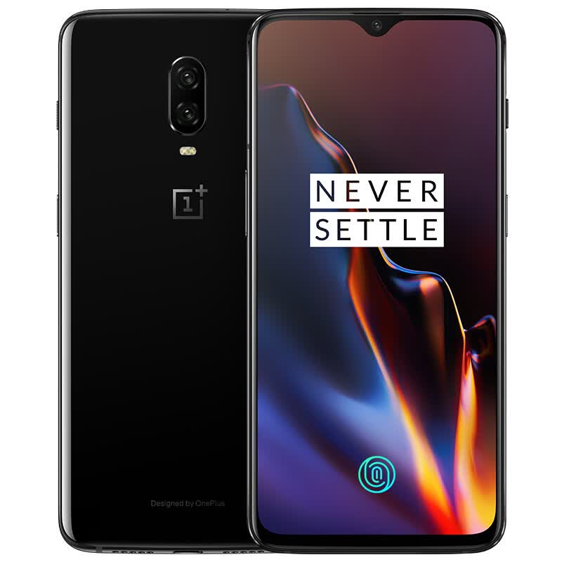  Oneplus 6T Мобильный телефон 6 / 8GB RAM 128GB ROM Snapdragon 845 Octa Core 6.41 "Смартфон с двумя камерами.       
