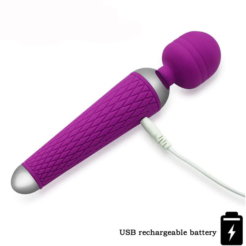 Powerful Oral Clit Vibrators For Women Usb Charge Av Magic Wand Vibrator Massager Adult Sex Toys Powerful Oral Clit Vibrators For Women Usb Charge Av Magic Wand Vibrator Massager Adult Sex Toys