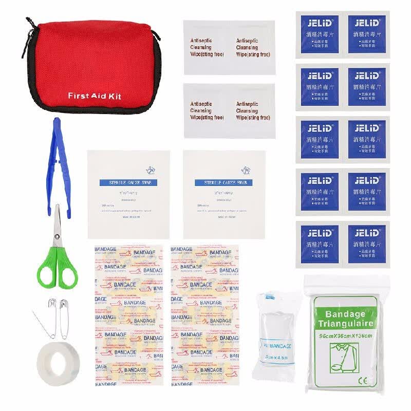  35PCS портативный комплект первой помощи медицинский выживание сумка Мини чрезвычайная сумка 