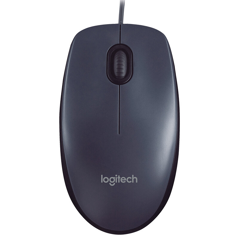  Logitech M90 Wired Mouse Black - 