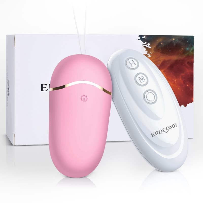 Shop Erocome Silent Jump Egg Massager Vibrating Rod For Women Pink Adult Sex Supplies Online