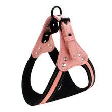 pet-supplies-Reflective Pet Puppy Dog Rhinestone Adjustable Chest Strap Vest Walking Harness on JD