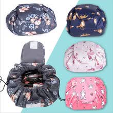 makeup-bags-cases-Mujeres Con Cord&oacute;n Bolsa de Cosm&eacute;ticos Bolsa de Maquillaje de Viaje de Moda Organizador Maquillaje Caso Bolsa de Almacenamiento de Art&iacute;culos de tocador Kit de Belleza Bolsa de Lavado on JD