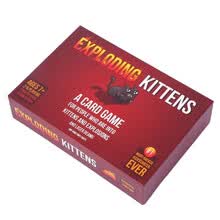 -Tarjeta de juego de mesa Exploding Kitten Card Game Juego de ocio para adultos Funny Games Familia Ni&ntilde;os Juguete educativo on JD