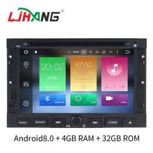 -reproductor Multimedia 2 din Auto DVD android 8.0 7 pulgadas para PEUGEOT/socio 3008 5008 Quad Core 2G RAM Radio FM GPS BT on JD