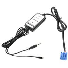 -Adaptador de interfaz de audio auxiliar MP3 de 3,5 mm para Honda Accura Accord Civic Carga USB para iPhone5s 6 6s 6plus on JD