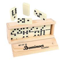 educational-toys-Doublefan doble seis domino 28 piezas embalaje de madera 4025 on JD