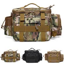 -Cintura de pesca Bolsa Ri&ntilde;onera Ri&ntilde;onera Camping Camuflaje Bolsillos impermeables on JD
