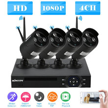 KKmoon 1080P HD POE IP Camera 2.0MP 36PCS IR Lamps IR-CUT Security Night Vision