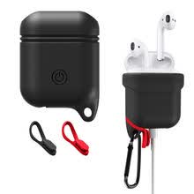 -Funda de silicona suave para auriculares Apple A prueba de golpes Funda protectora para auriculares Impermeable para iphone Accesorios para auriculares on JD