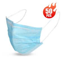 50pc disposable respirator mask 50pc disposable respirator mask