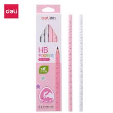 office-products-Deli (deli) alumnos de escuela primaria HB regla recta escribiendo l&aacute;piz tri&aacute;ngulo polo con escala pr&iacute;ncipe azul 12 / caja 58141 on JD