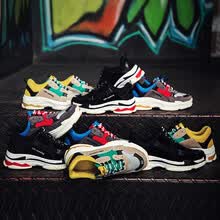 fashion-sneakers-AiDELi Zapatillas de moda Femenina de malla superior zapatos de mujer zapatos transpirables de moda Balenciaga zapatos casuales on JD