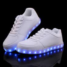 fashion-sneakers-7Colorful carga USB fluorescente flash zapatos hombres y mujeres LED luminoso shoesCasual shoes on JD