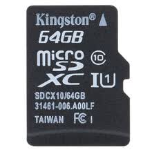 -Tarjeta de memoria flash Kingston Class 10 64GB MicroSD HC TF on JD