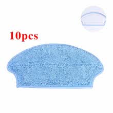 robot-vacuum-cleaner-10PCS trapos de fregona con pasta m&aacute;gica para Xiaomi Mi Aspiradora rob&oacute;tica kits de reposici&oacute;n de tejidos espesados ​​Trapos secos de fregona h&uacute;meda on JD