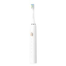 electronic-tooth-brush-Xiaomi Su Shi (SOOCAS) Cepillo de dientes el&eacute;ctrico Cuidado bucal para adultos Sonic Cepillo de dientes Inducci&oacute;n Recargable X3 Bluetooth Chica Rosa Oro Actuali on JD