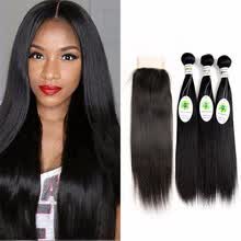 bundles-with-closure-3 Bundles Malaysian Straight Hair With Closure Malaysian Virgin Hair With Closure 7A Cheap Human Hair With closure on JD