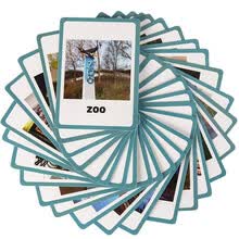 educational-toys-Tarjetas de aprendizaje de palabras en ingl&eacute;s y tarjetas flash de bolsillo de 30 lugares y tarjetas para tarjetas de vocabulario para ni&ntilde;os en edad preescolar on JD