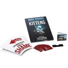 -Tarjeta de juego de mesa Exploding Kitten Card Game Juego de ocio para adultos Funny Games Familia Ni&ntilde;os Juguete educativo on JD