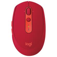-Logitech M590 Rat&oacute;n inal&aacute;mbrico y silencioso Bluetooth color rojo on JD